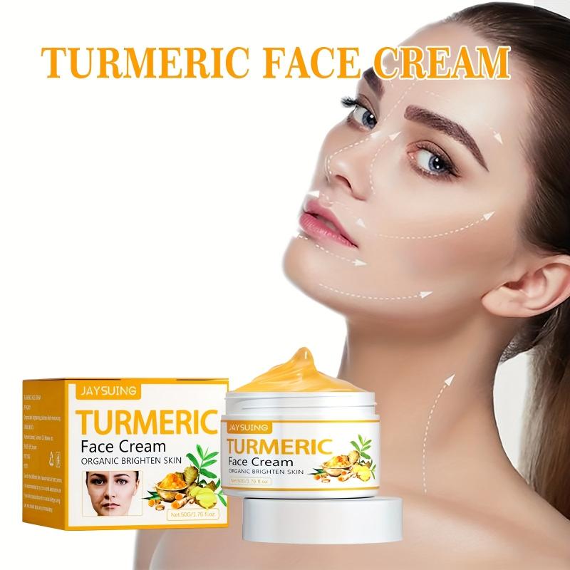 Turmeric Skin Care Cream Improves Skin Elasticity