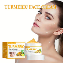 Turmeric Skin Care Cream Improves Skin Elasticity