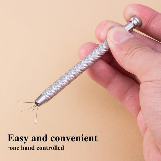 4 Claws Ball Bead Holder Tool Crystal Prong Tweezers Catcher Grabbers
