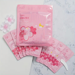 Sakura Sleeping Mask Moisturizing Hydrating Cream Brightening Skin