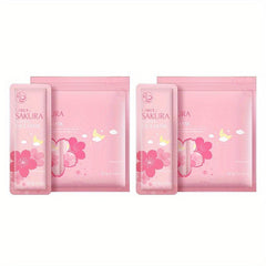 Sakura Sleeping Mask Moisturizing Hydrating Cream Brightening Skin
