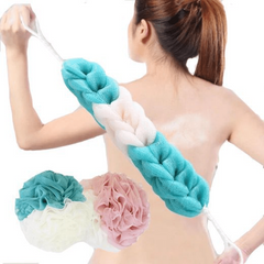 2pcs Bath Ball & Towel Set - Thickened Wipe Back Towel - Bath Towel Artifact