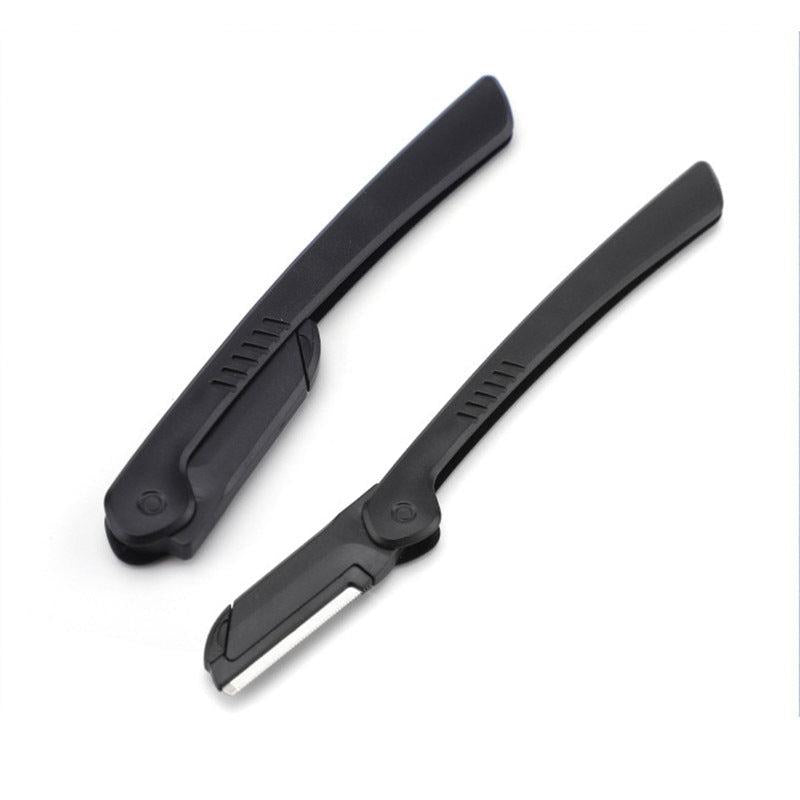 Eyebrow Trimmer Set Scissors With Comb Stainless Steel Razor Eyelash Hair