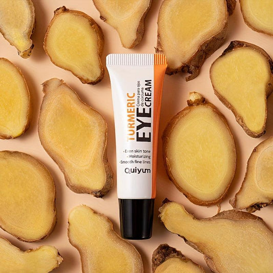 Turmeric Brightening Eye Cream 15g Reduce Dark Circle Smooth Fine Lines