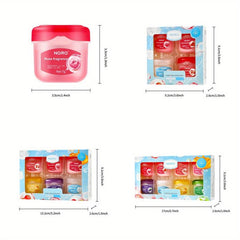 Moisturizing Lip Balm Set: 4pcs, 6pcs, 8pcs - Lip Mask for Male and Female