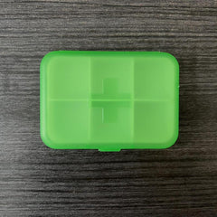 Portable 6 grid Medicine Box Jewelry Storage Box Sub