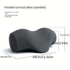 Cervical Pillow Reverse Arch Traction Pillow Memory Cotton Pillow Core