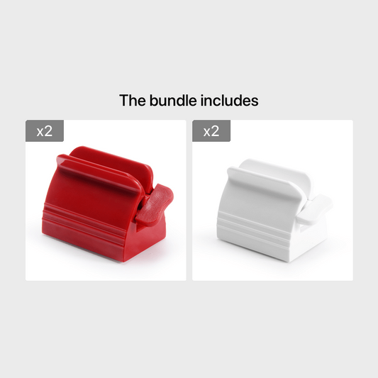 Tube Squeezer Dispenser Toothpaste Holder Bathroom Plastic Portable Home
