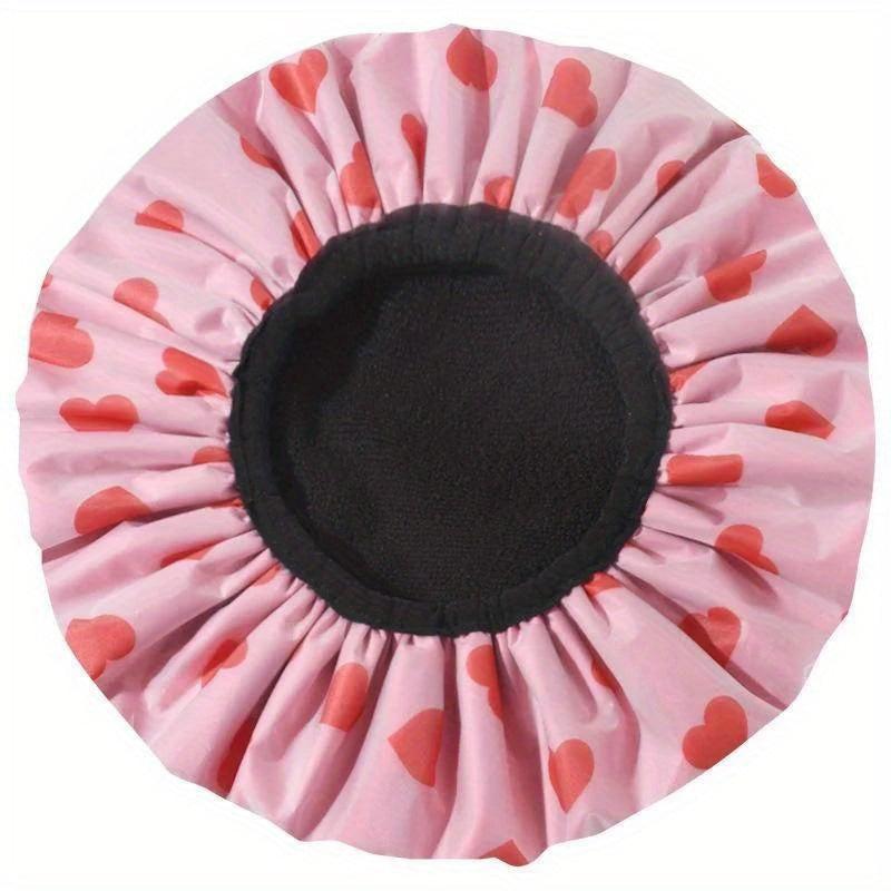 Waterproof Shower Cap Reusable Washable Hair Bath Cap