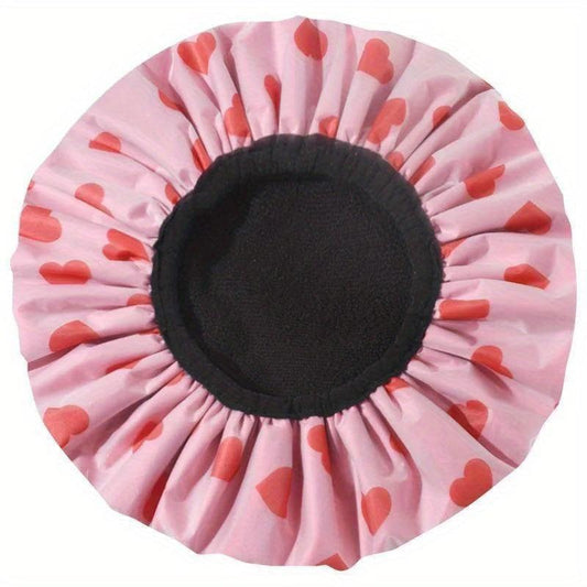 Waterproof Shower Cap Reusable Washable Hair Bath Cap