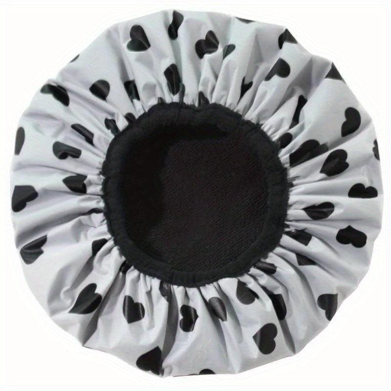 Waterproof Shower Cap Reusable Washable Hair Bath Cap