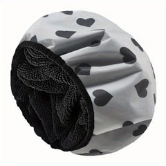 Waterproof Shower Cap Reusable Washable Hair Bath Cap