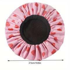 Waterproof Shower Cap Reusable Washable Hair Bath Cap