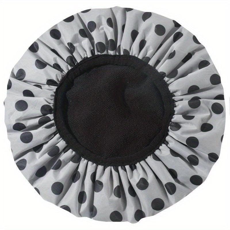 Waterproof Shower Cap Reusable Washable Hair Bath Cap