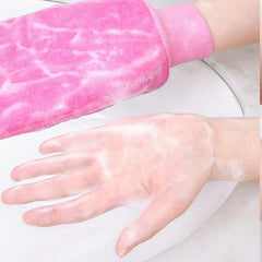 Exfoliating Shower Gloves Double Sided Mitt Bath Gloves for Spa Massage