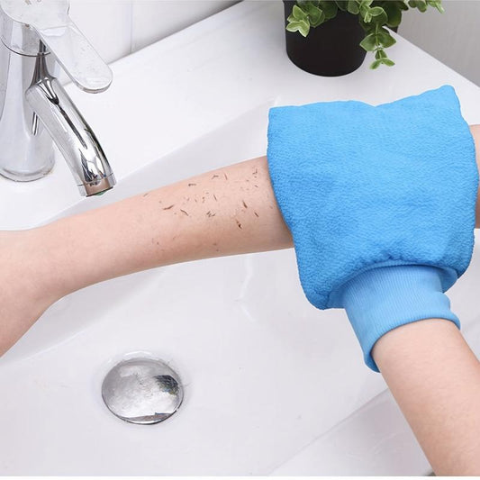 Exfoliating Shower Gloves Double Sided Mitt Bath Gloves for Spa Massage