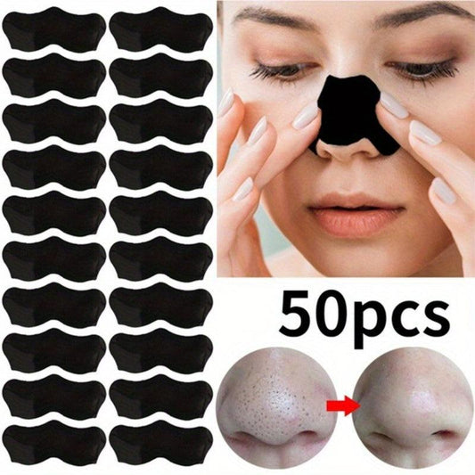 50pcs Deep Clean Nose Mask Peelable Beauty Cleansing Stickers