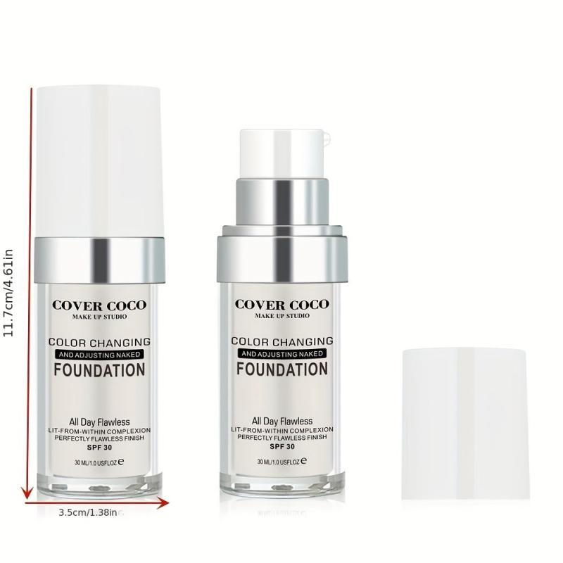 Long Lasting Concealer Liquid Foundation Light Moisturizing Cream