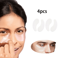 4Pcs Wrinkle Smoothing Drop Eye Mask Reusable Waterproof