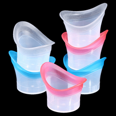 2pcs Silicone Reusable Eye Wash Cup Soft Eye Bath Cup
