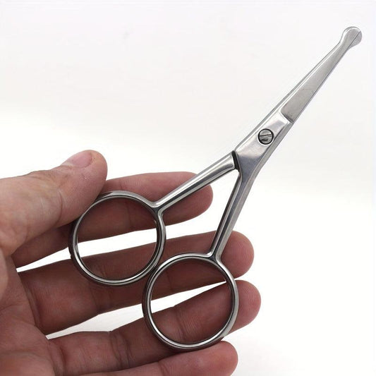 Professional Stainless Steel Trimming Scissors Curved Head