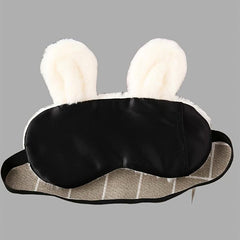 Rabbit Eye Mask Sleep Mask Animal Pattern Stuffed Animal Cosplay