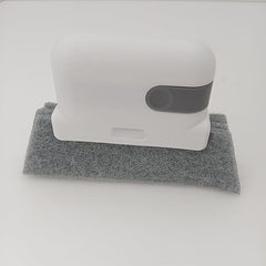 Handheld Cleaning Tool for Sliding Door Track and Window Frame Grooves