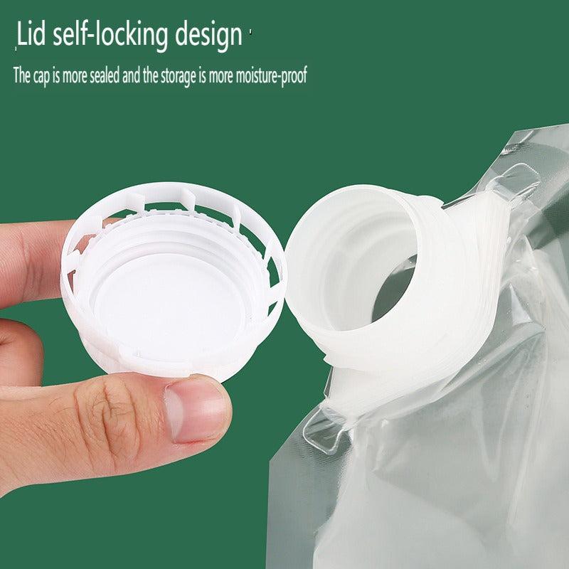 5pcs Grain Storage Bags for Rice Beans Food, Moisture-proof Portable Bag
