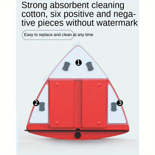 Household Magnetic Window Cleaner Double-sided Glass Wiper