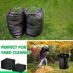 10pcs Heavy Duty Garbage Bags Disposable Large Trash Bags
