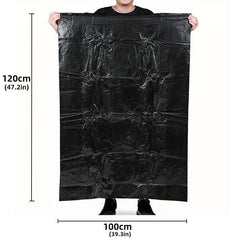 10pcs Heavy Duty Garbage Bags Disposable Large Trash Bags
