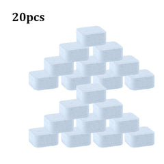 20pcs Toilet Cleaning Tablets Solid Toilet Bowl Cleaning Effervescent Tablet
