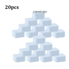 20pcs Toilet Cleaning Tablets Solid Toilet Bowl Cleaning Effervescent Tablet