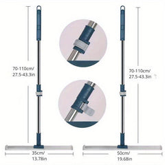 Magic Broom Floor Scraping Broom Bathroom Floor Scraper Window Squeegee