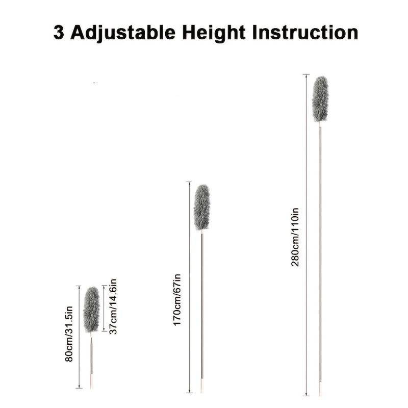4-Piece Set Extendable Duster Sweep Ceiling Duster