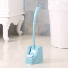 Double Sided Toilet Brush Set Soft Bristle Cleaning Brush