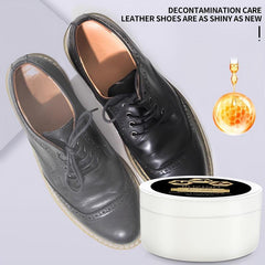 Beeswax Leather Shoe Cleaning Cream Deep Nutrition Care Nourishment Softening