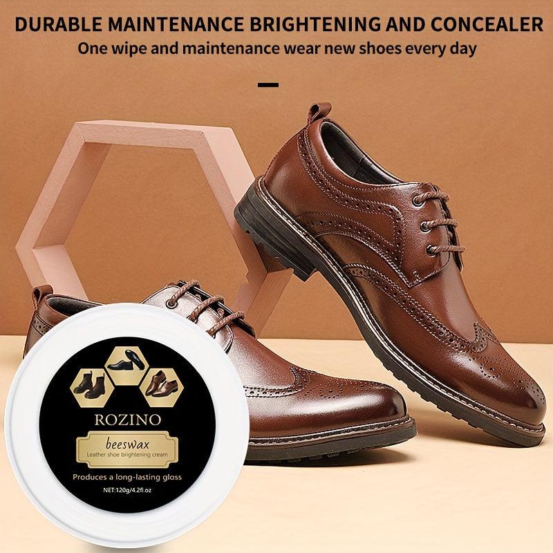 Beeswax Leather Shoe Cleaning Cream Deep Nutrition Care Nourishment Softening