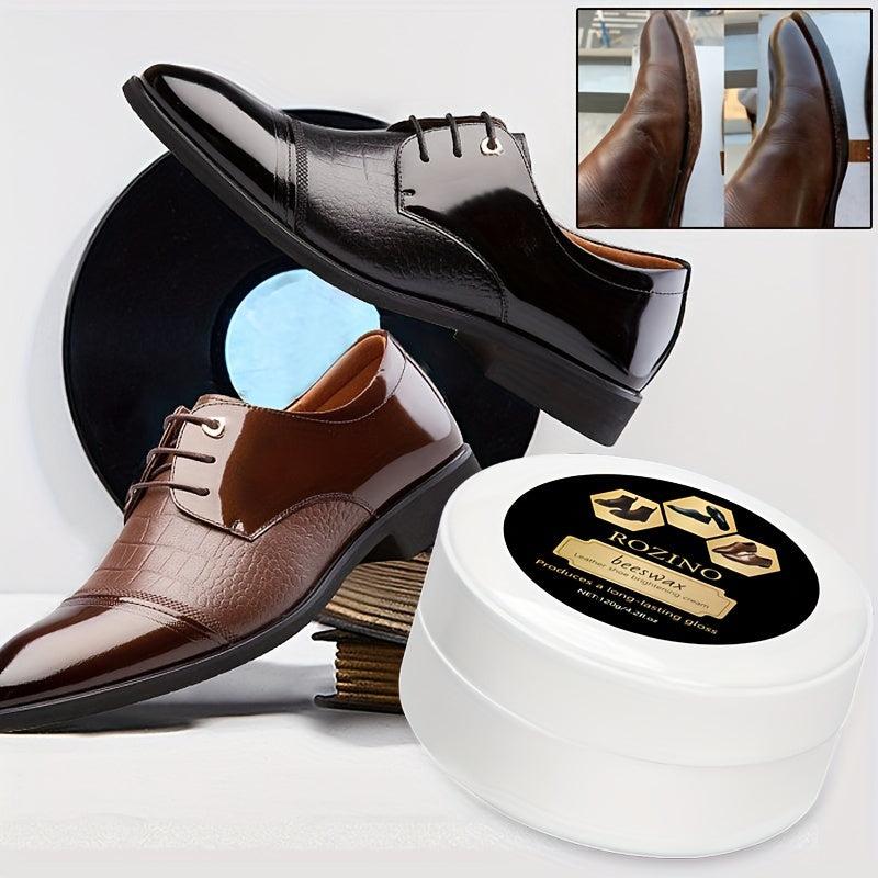 Beeswax Leather Shoe Cleaning Cream Deep Nutrition Care Nourishment Softening
