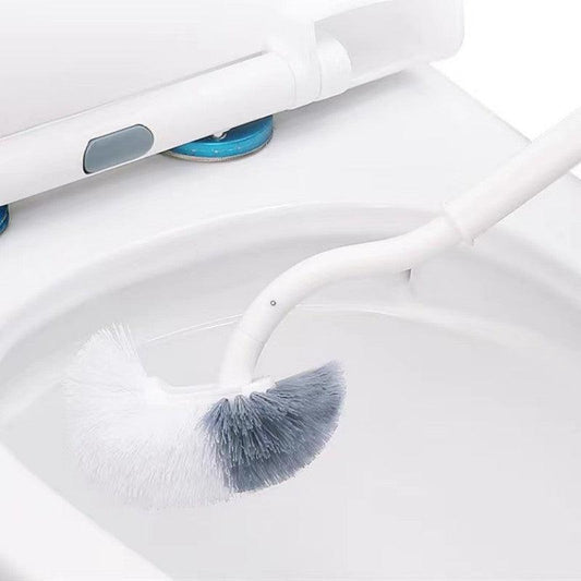 1pc Curved Toilet Brush Enhance Cleaning Experience