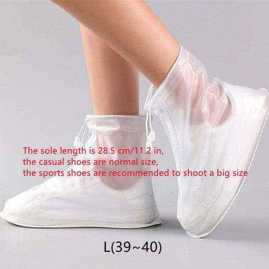 Waterproof Shoe Covers For Women And Men - Portable Rain Boots