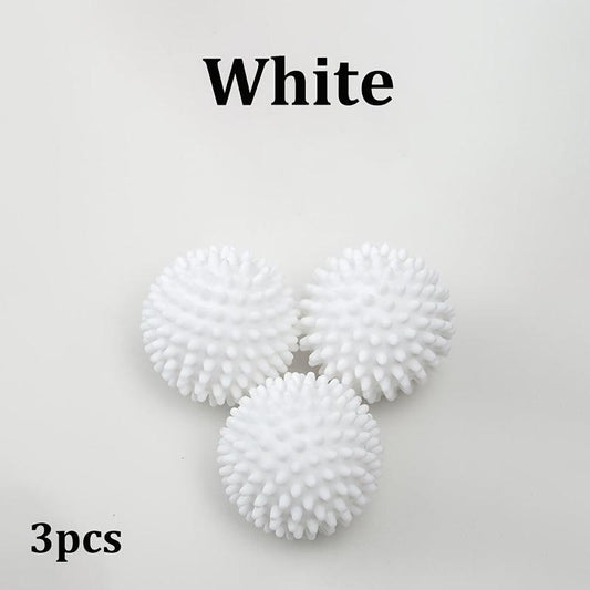 3pcs Reusable Laundry Dryer Ball Anti-Tangle Fabric Softener Ball