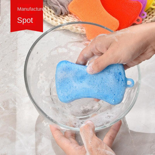 3pcs Silicone Sponge Dish Sponges for Cleaning Dishes Kitchen Gadgets