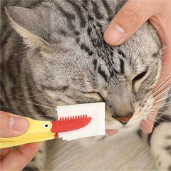 Pet Tear Stain Cleaning Brush for Dogs and Cats