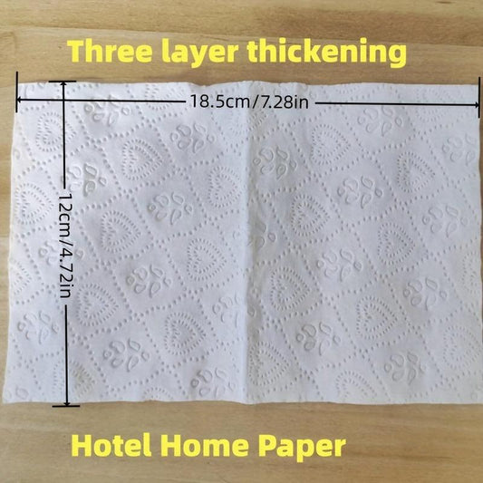 100 Sheets Non Woven Cotton Face Tissue Towel For Make Up Removal