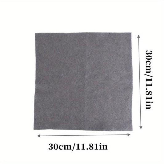 5pcs 2 In 1 Magic Cloth Wipe Glass Absorbent Towel Thick Mirror Wipe