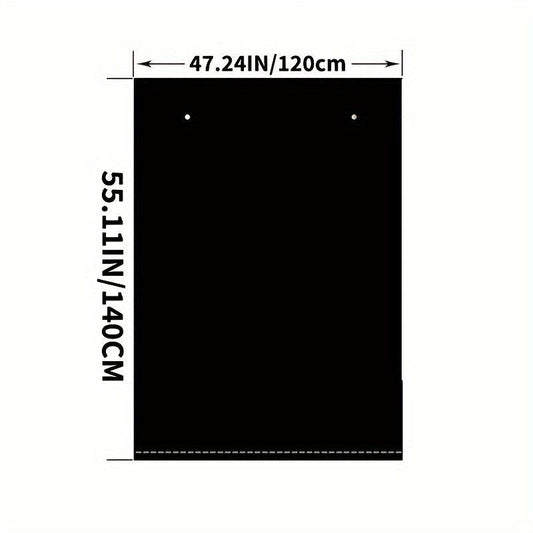 50pcs Heavy Duty Garbage Bag Thick Plastic Trash Bags