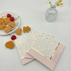 Pink Princess Christmas Party Napkins Set of 20