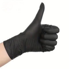 Disposable Nitrile Gloves 100pcs Chemical Resistant Waterproof Protective