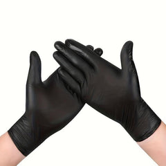 Disposable Nitrile Gloves 100pcs Chemical Resistant Waterproof Protective